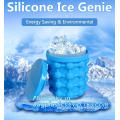 Silicone Ice Bucket, Insulated Silicone Ice Genie, Bucket Shape Silicone Ice Cube Maker Genie, Silicone Ice Bucket Ice Cube Make